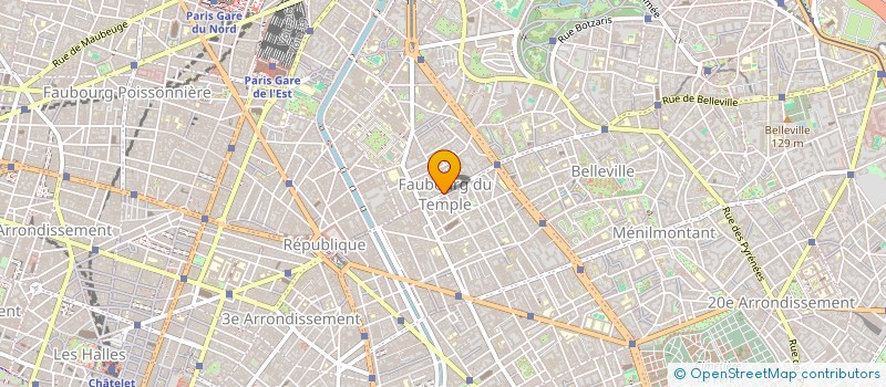 localisation de l'entreprise SOCIETE CIVILE IMMOBILIERE BOUDIA PARIS 19  PARIS