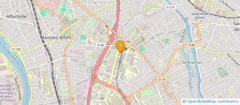 localisation de l'entreprise SOCIETE CIVILE IMMOBILIERE BOULMIS 1 à CRETEIL