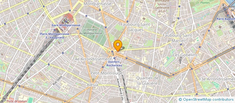 localisation de l'entreprise SOCIETE CIVILE IMMOBILIERE BOULOURIS  PARIS