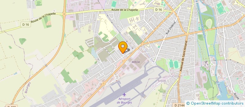 localisation de l'entreprise SOCIETE CIVILE IMMOBILIERE BOURGES - LA VOISELLE  BOURGES