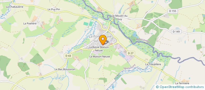 localisation de l'entreprise SOCIETE CIVILE IMMOBILIERE BOUTEMY P.M à SEVREMONT