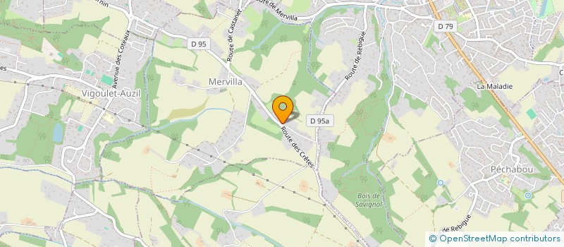 localisation de l'entreprise SOCIETE CIVILE IMMOBILIERE BOUTRY-DUTHIL  MERVILLA