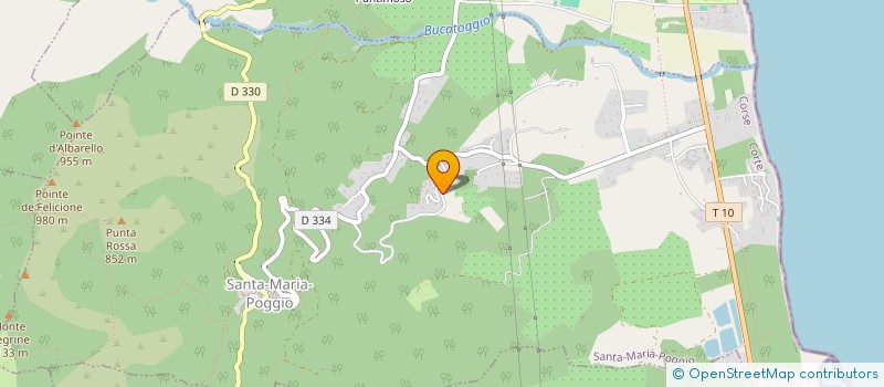 localisation de l'entreprise SOCIETE CIVILE IMMOBILIERE BRAMASOLE à VALLE-DI-CAMPOLORO