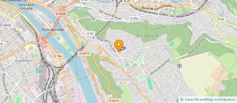 localisation de l'entreprise SOCIETE CIVILE IMMOBILIERE BRASAVONE  BONSECOURS