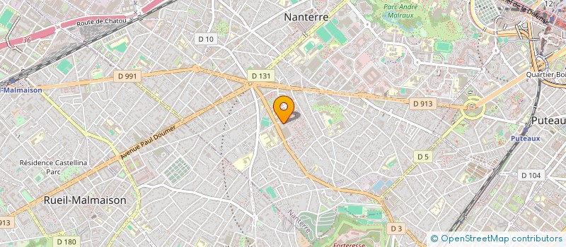 localisation de l'entreprise SOCIETE CIVILE IMMOBILIERE BRETANDIE  NANTERRE