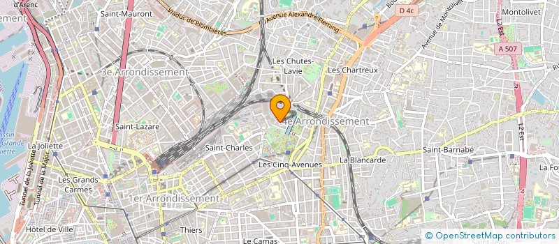 localisation de l'entreprise SOCIETE CIVILE IMMOBILIERE BRETEUIL à MARSEILLE