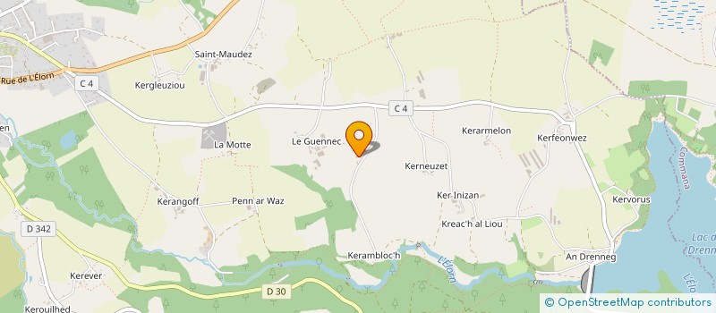 localisation de l'entreprise SOCIETE CIVILE IMMOBILIERE BRULLU  SIZUN