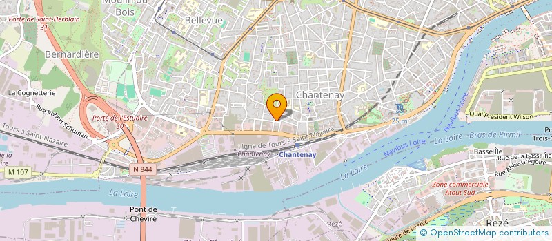 localisation de l'entreprise SOCIETE CIVILE IMMOBILIERE BSC SAINTE ANNE  NANTES