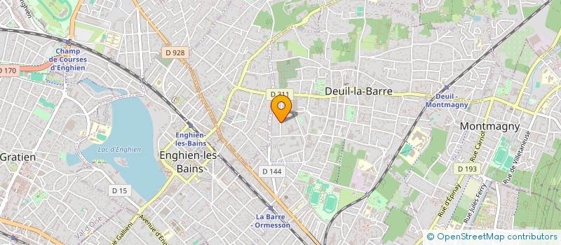 localisation de l'entreprise SOCIETE CIVILE IMMOBILIERE BUGAUT  DEUIL LA BARRE