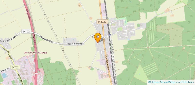 localisation de l'entreprise SOCIETE CIVILE IMMOBILIERE BUISSON à CERCOTTES