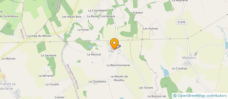localisation de l'entreprise SOCIETE CIVILE IMMOBILIERE BUSTON - OLIVIER à COURTOMER