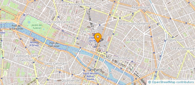 localisation de l'entreprise SOCIETE CIVILE IMMOBILIERE BV 54  PARIS