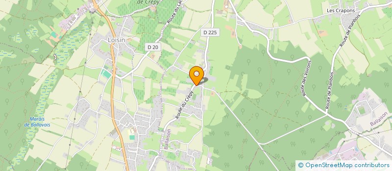 localisation de l'entreprise SOCIETE CIVILE IMMOBILIERE BYRONCHAD PAR ABREVIATION SCI BYRONCHAD  BALLAISON