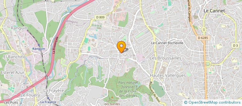 localisation de l'entreprise SOCIETE CIVILE IMMOBILIERE C.G à LE CANNET