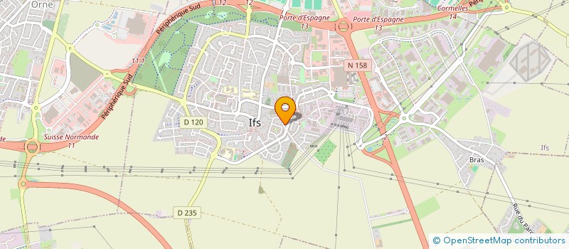 localisation de l'entreprise SOCIETE CIVILE IMMOBILIERE C.H. INVESTIN  IFS