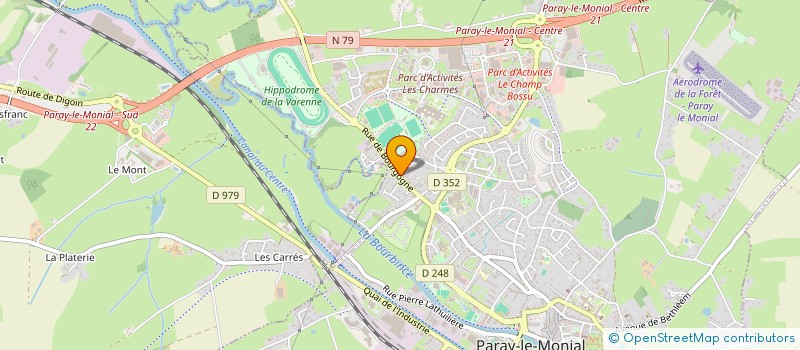 localisation de l'entreprise SOCIETE CIVILE IMMOBILIERE C&O RESORTS  PARAY-LE-MONIAL