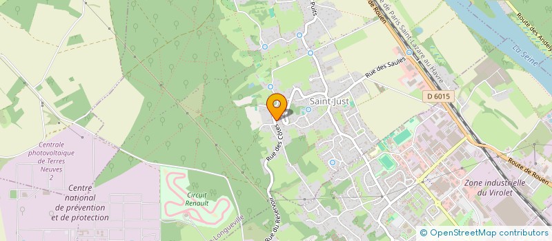 localisation de l'entreprise SOCIETE CIVILE IMMOBILIERE C.V.M.  LA CHAPELLE-LONGUEVILLE