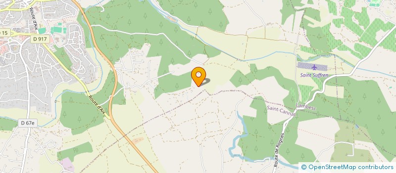 localisation de l'entreprise SOCIETE CIVILE IMMOBILIERE CABRIERES  LAMBESC