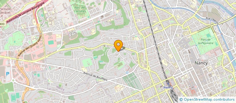 localisation de l'entreprise SOCIETE CIVILE IMMOBILIERE CALYPSE ET PAR ABREVIATION SCI CALYPSE  NANCY