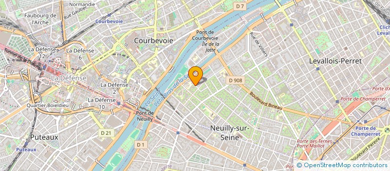 localisation de l'entreprise SOCIETE CIVILE IMMOBILIERE CAMANISA à NEUILLY-SUR-SEINE