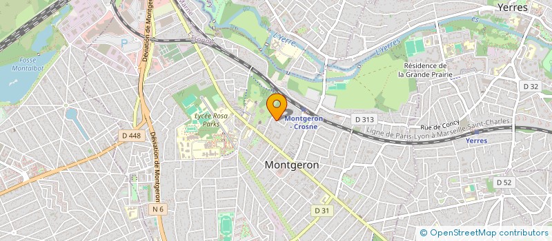 localisation de l'entreprise SOCIETE CIVILE IMMOBILIERE CAMAR à MONTGERON