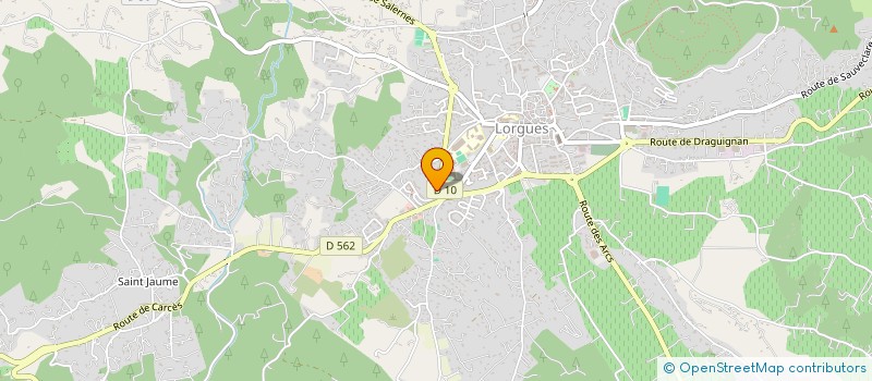 localisation de l'entreprise SOCIETE CIVILE IMMOBILIERE CAMARO  LORGUES