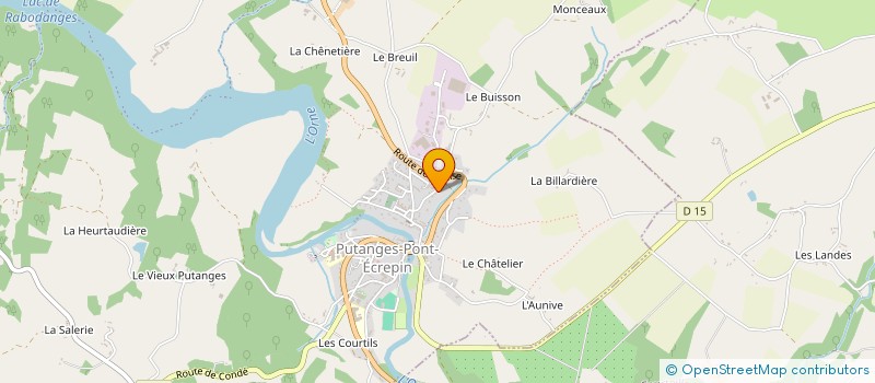 localisation de l'entreprise SOCIETE CIVILE IMMOBILIERE CAMILISE à PUTANGES-LE-LAC
