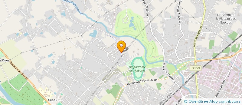 localisation de l'entreprise SOCIETE CIVILE IMMOBILIERE CAMILLE  MONTAUBAN