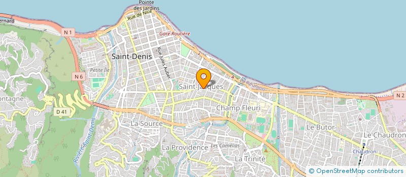 localisation de l'entreprise SOCIETE CIVILE IMMOBILIERE CAMILLE à SAINT-DENIS