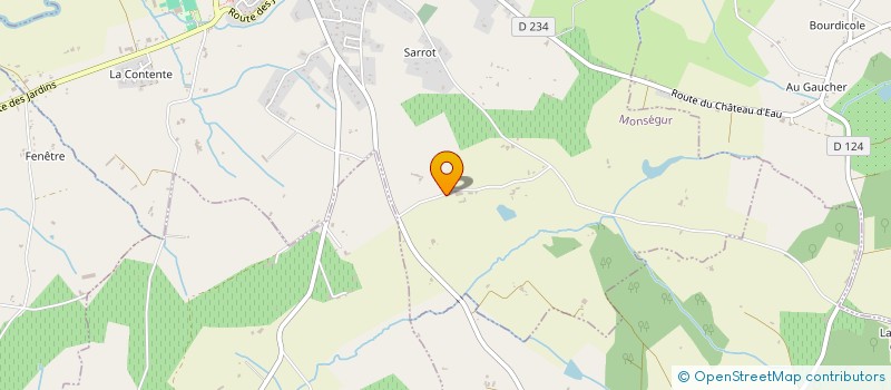 localisation de l'entreprise SOCIETE CIVILE IMMOBILIERE CAMR  MONSEGUR