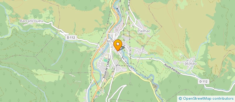 localisation de l'entreprise SOCIETE CIVILE IMMOBILIERE CANNELLE  ARREAU