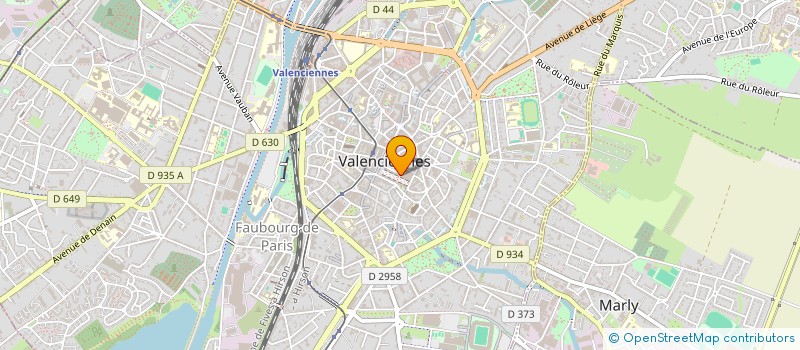 localisation de l'entreprise SOCIETE CIVILE IMMOBILIERE CANNELLE IMMOBILIER  VALENCIENNES
