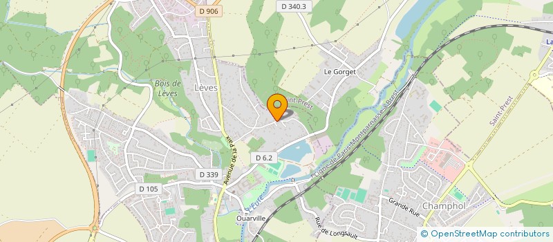 localisation de l'entreprise SOCIETE CIVILE IMMOBILIERE CANOU2 à LEVES