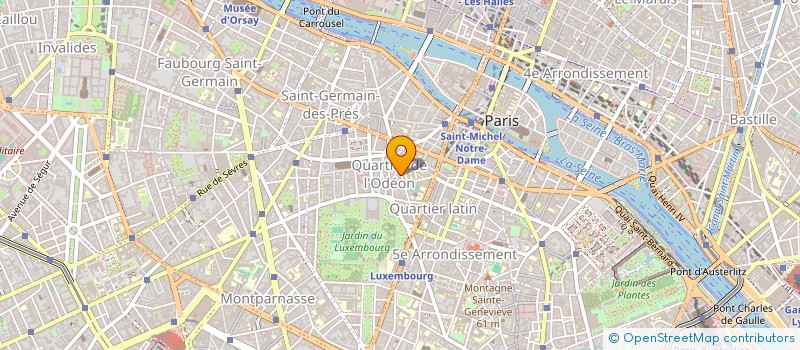 localisation de l'entreprise SOCIETE CIVILE IMMOBILIERE CANTEPIE  PARIS