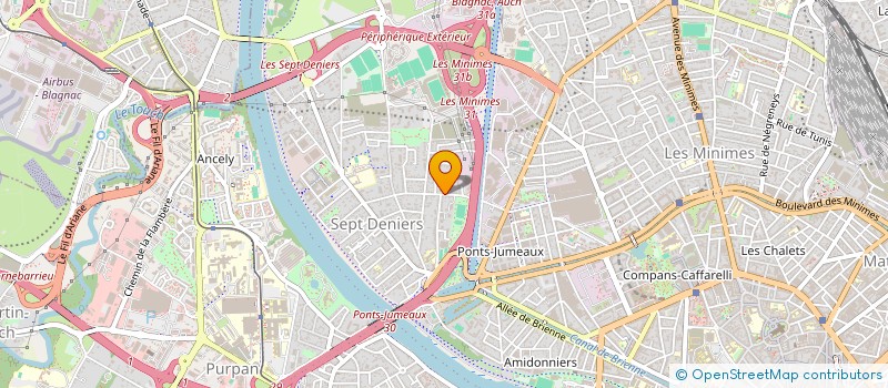 localisation de l'entreprise SOCIETE CIVILE IMMOBILIERE CAP 31 ET PAR ABBREVIATION SCI CAP 31  TOULOUSE