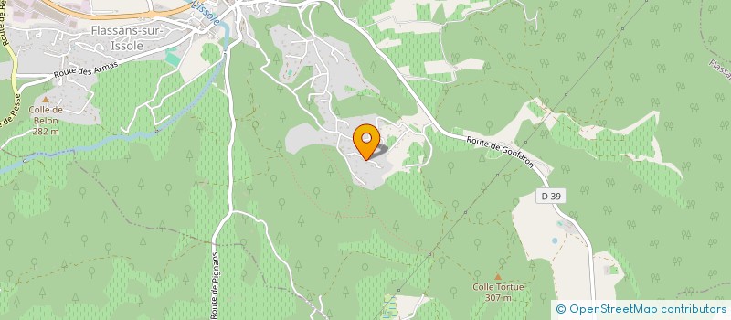 localisation de l'entreprise SOCIETE CIVILE IMMOBILIERE CAPPIC  FLASSANS-SUR-ISSOLE