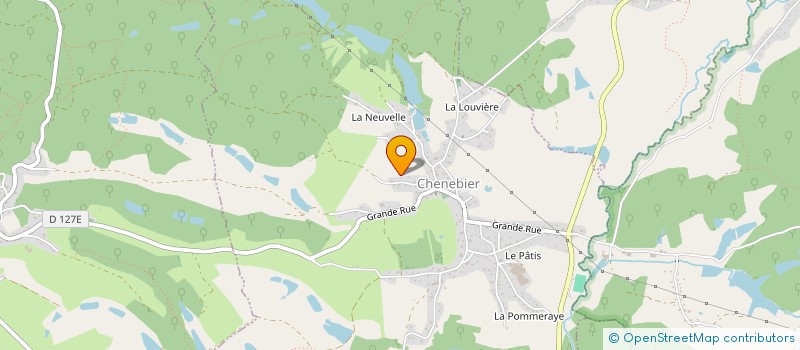 localisation de l'entreprise SOCIETE CIVILE IMMOBILIERE CAPRAME  CHENEBIER