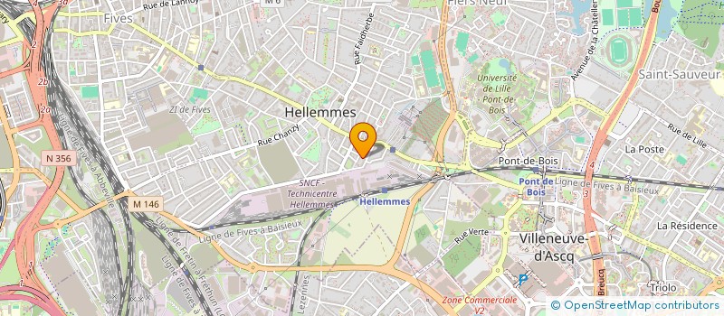 localisation de l'entreprise SOCIETE CIVILE IMMOBILIERE CAPRI à LILLE