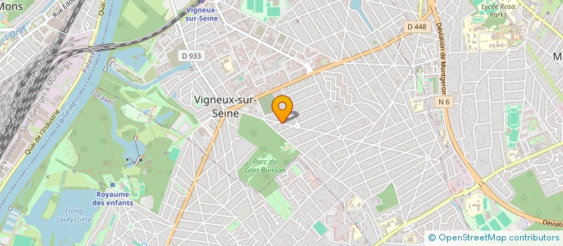 localisation de l'entreprise SOCIETE CIVILE IMMOBILIERE CAPSI à VIGNEUX-SUR-SEINE