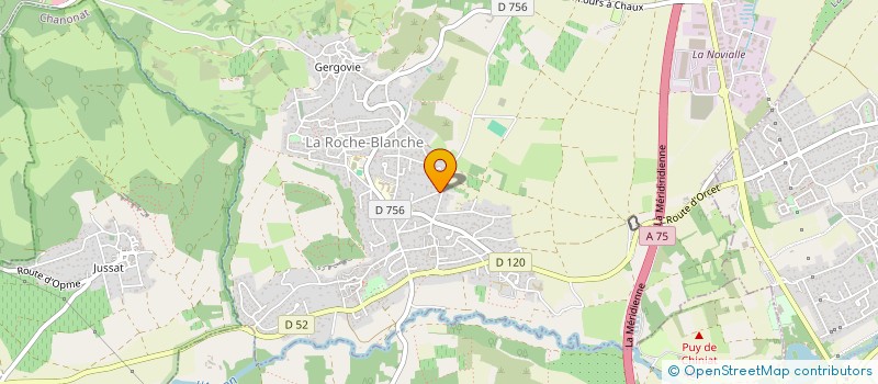 localisation de l'entreprise SOCIETE CIVILE IMMOBILIERE CARAVELLE GUEST HOUSE  LA ROCHE-BLANCHE