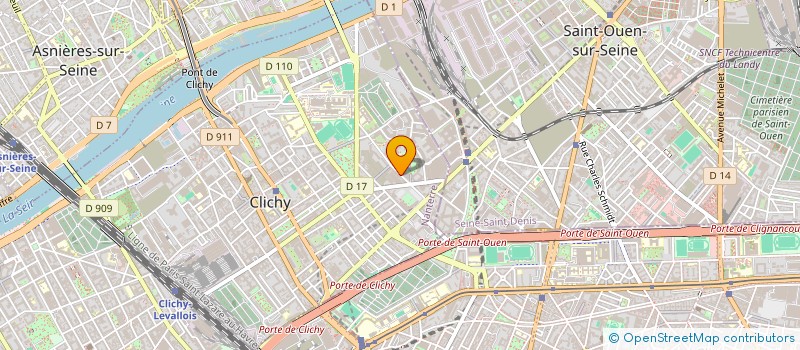 localisation de l'entreprise SOCIETE CIVILE IMMOBILIERE CARDEB à CLICHY