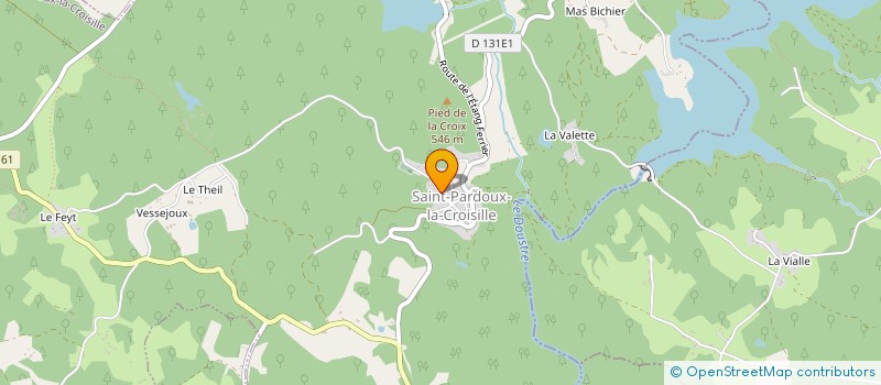 localisation de l'entreprise SOCIETE CIVILE IMMOBILIERE CARDINE à ARGENTAT-SUR-DORDOGNE