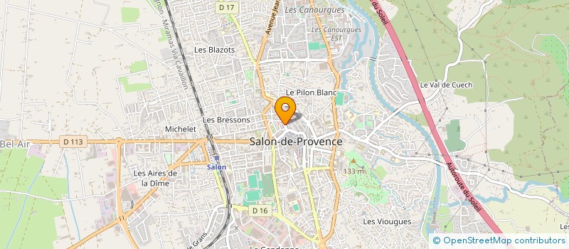 localisation de l'entreprise SOCIETE CIVILE IMMOBILIERE CARDO KENNEDY  SALON-DE-PROVENCE