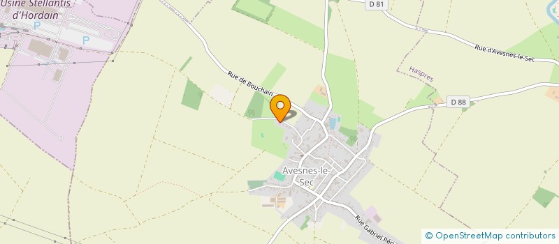 localisation de l'entreprise SOCIETE CIVILE IMMOBILIERE CARE à AVESNES-LE-SEC