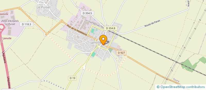 localisation de l'entreprise SOCIETE CIVILE IMMOBILIERE CARMALOG à JANVILLE-EN-BEAUCE