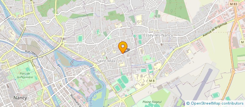 localisation de l'entreprise SOCIETE CIVILE IMMOBILIERE CARNOT ET PAR ABREVIATION SCI IMMO CARNOT  SAINT-MAX