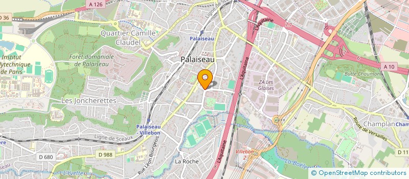 localisation de l'entreprise SOCIETE CIVILE IMMOBILIERE CARNYX à PALAISEAU