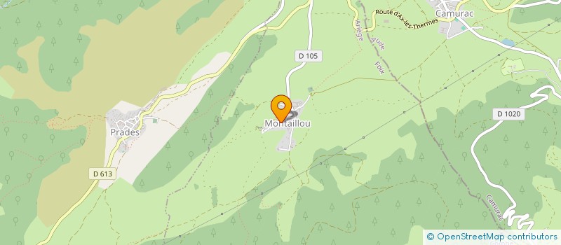 localisation de l'entreprise SOCIETE CIVILE IMMOBILIERE CAROL à MONTAILLOU
