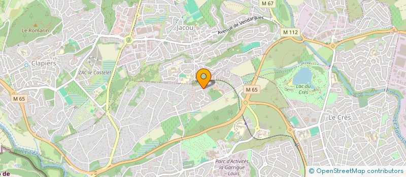localisation de l'entreprise SOCIETE CIVILE IMMOBILIERE CAROLE ASSIRE  CASTELNAU-LE-LEZ
