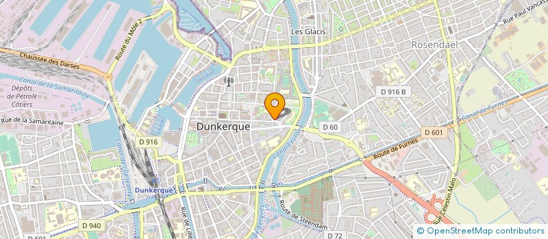 localisation de l'entreprise SOCIETE CIVILE IMMOBILIERE CARON à DUNKERQUE